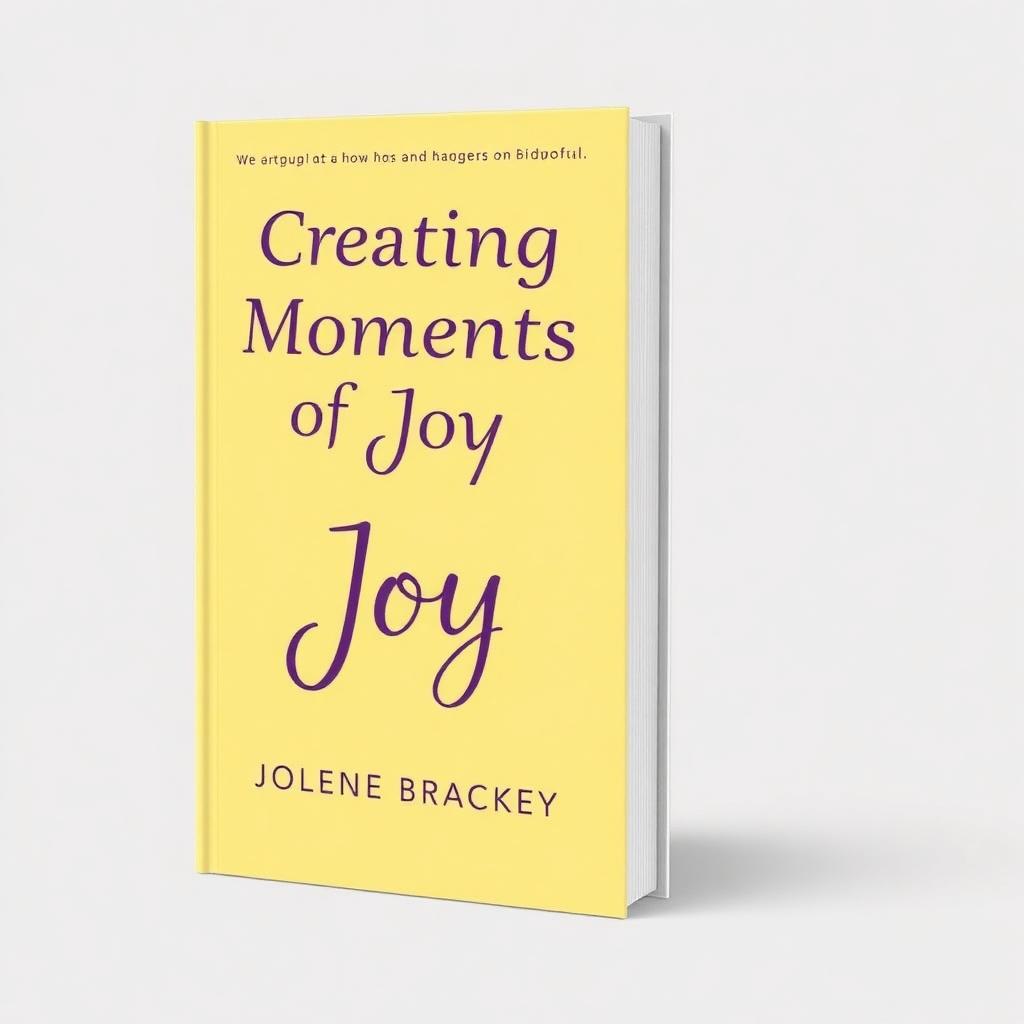 Creating Moments of Joy book cover